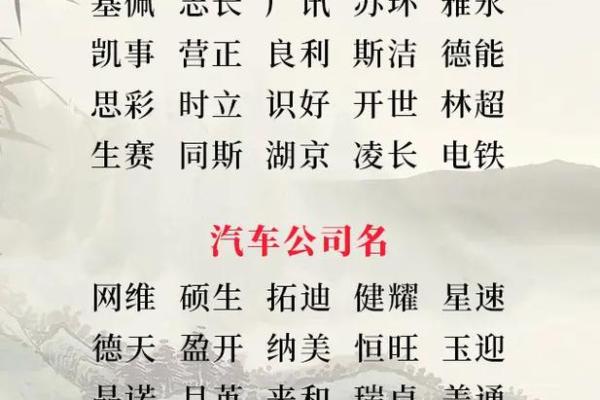 公司起名大全寓意解析与创意启发 公司起名大全寓意解析与创意启发