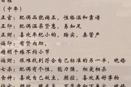 女命八字四柱解读与命运分析