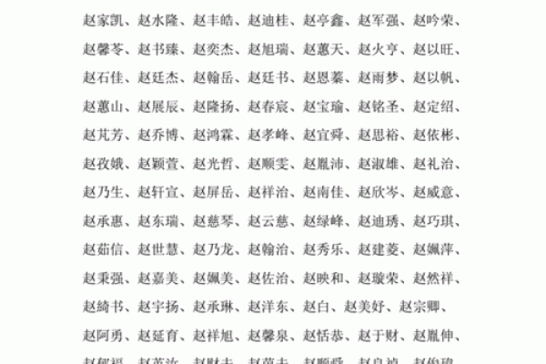 赵姓男宝宝起名禁忌与推荐字词解析 赵姓男宝宝起名禁忌与推荐字词解析
