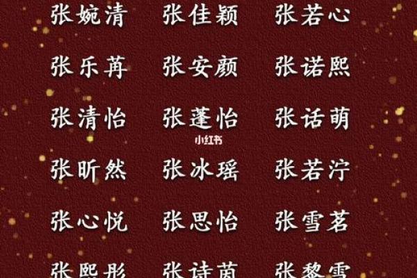 张姓女孩起名推荐：优雅与独特兼具的名字精选