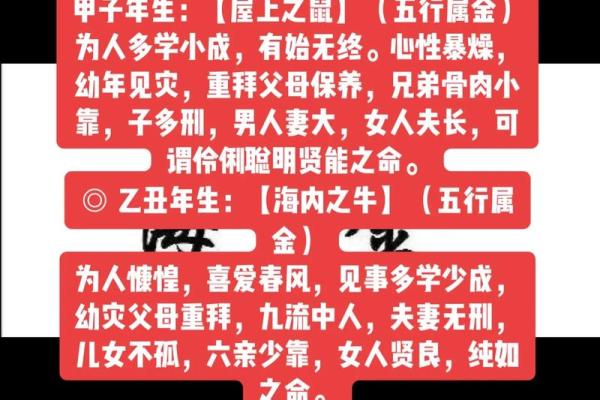 出生的人命运解析与性格特点 出生的人命运解析与性格特点