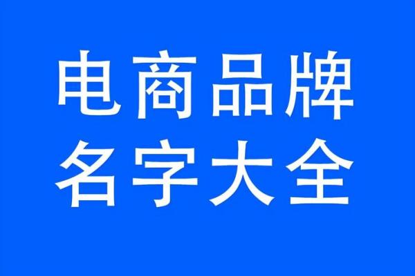如何根据市场定位为电商公司起名 如何根据市场定位为电商公司起名