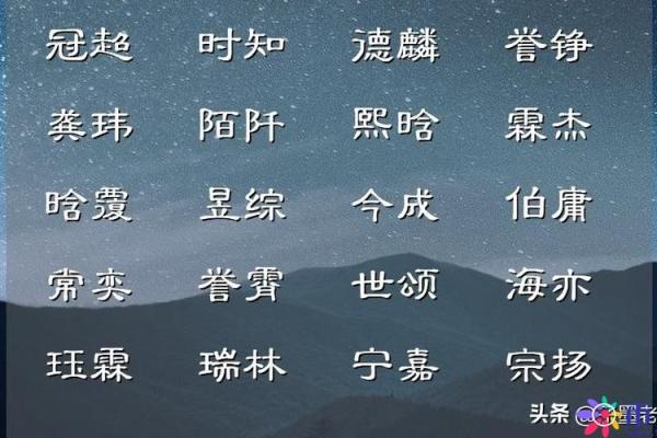 精选姓于男孩名字,独特又有内涵 精选姓于男孩名字,独特又有内涵