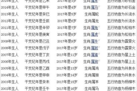 属什么生肖？揭秘出生年份对应的生肖属性