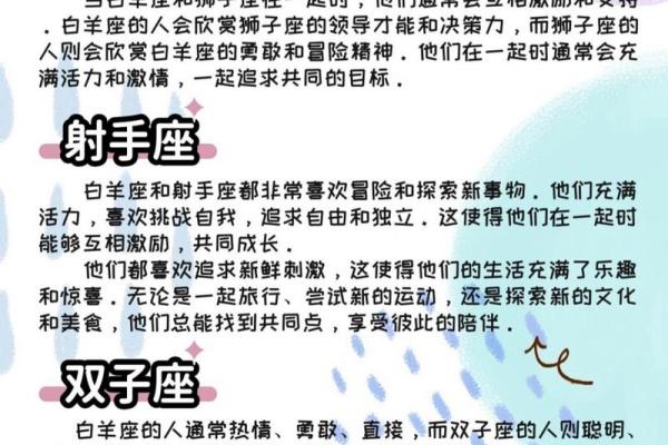 白羊座最佳配对星座揭秘 白羊座最佳配对星座揭秘