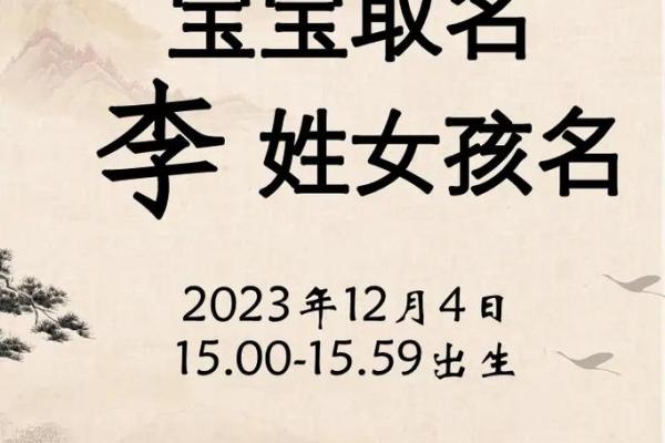 如何为女孩起个寓意深远的李字名字 如何为女孩起个寓意深远的李字名字