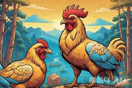 鸡与羊的相配之道：传统文化中的寓意与象征