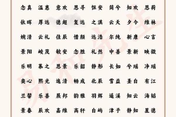 取个有木字的名字，赋予宝宝自然与成长的力量