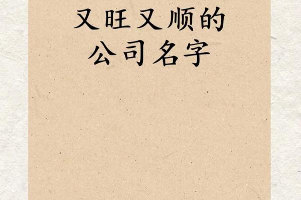 如何通过专业起名公司打造独特品牌形象