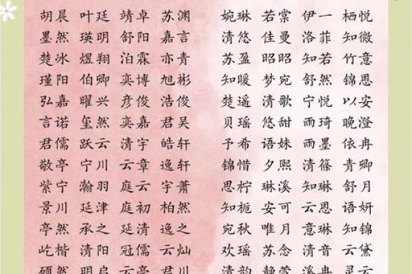 全国最具韵味的名字精选 给你的孩子带来好运 全国最具韵味的名字精选 给你的孩子带来好运