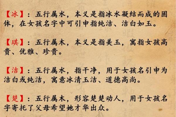 温柔水木元素女孩名字推荐 温柔水木元素女孩名字推荐