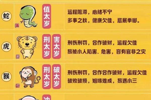 生肖犯太岁影响详解与化解建议 生肖犯太岁影响详解与化解建议