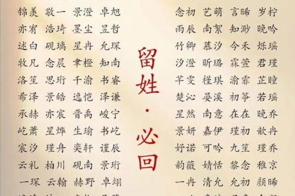 如何为宝宝起个寓意深刻的末字名字