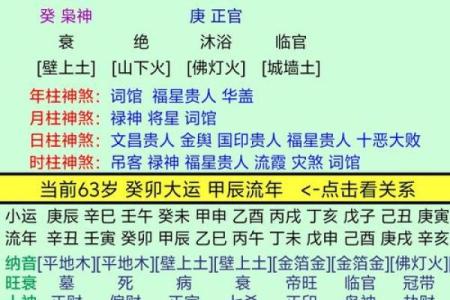 出生的命理分析与运势走向