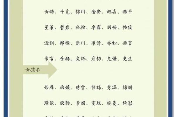 如何挑选寓意深远的中国名字