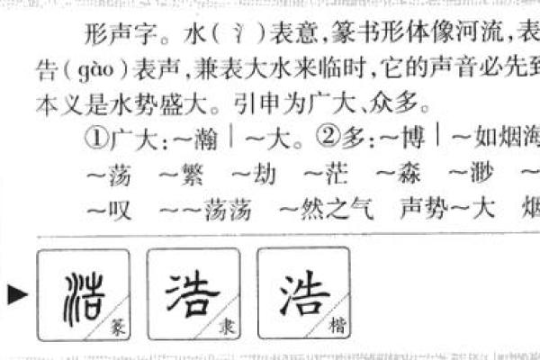 浩字在名字中的寓意与选择技巧 浩字在名字中的寓意与选择技巧