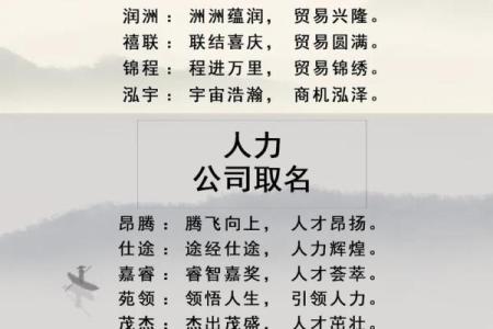 起名公司如何为不同类型企业定制名称