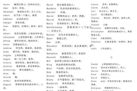 充满力量感的男生英文名字，提升个人魅力