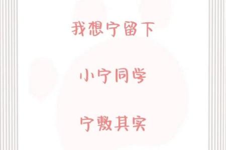 宁姓男孩名字推荐及寓意解析