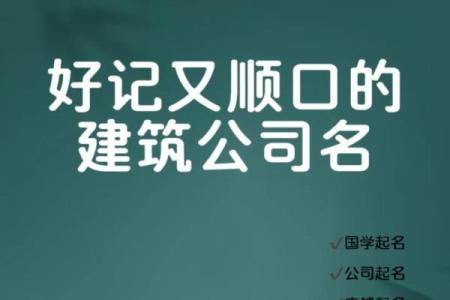 如何为建字公司起一个富有创意且具吸引力的名字