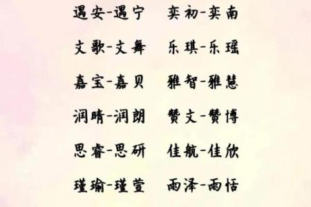 最佳双胞胎宝宝名字推荐清单