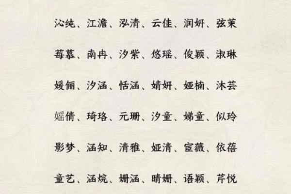 从古代女性名字看中国传统文化的独特风采