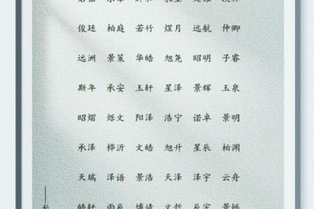 霸气男孩名字推荐 让他从小展现非凡气质