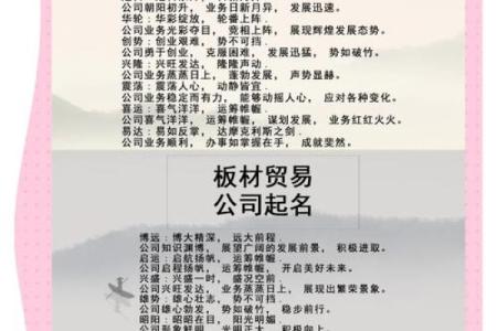 佰字公司起名技巧与创意灵感大揭秘