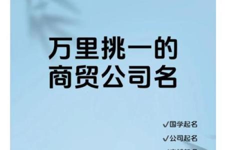 成功商贸有限公司名字的选取原则