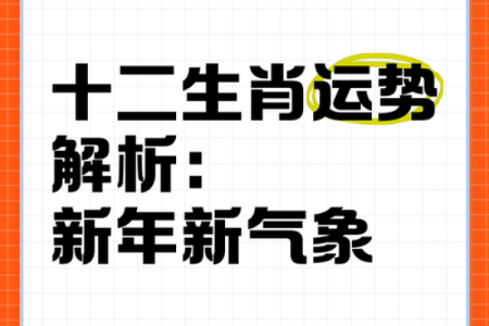 属相分析：十二生肖的财运与事业运势