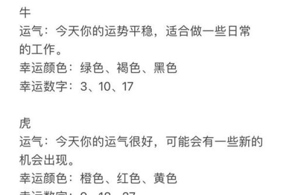 今日生肖运势解析:每个属相的幸运与挑战 今日生肖运势解析:每个属相的幸运与挑战