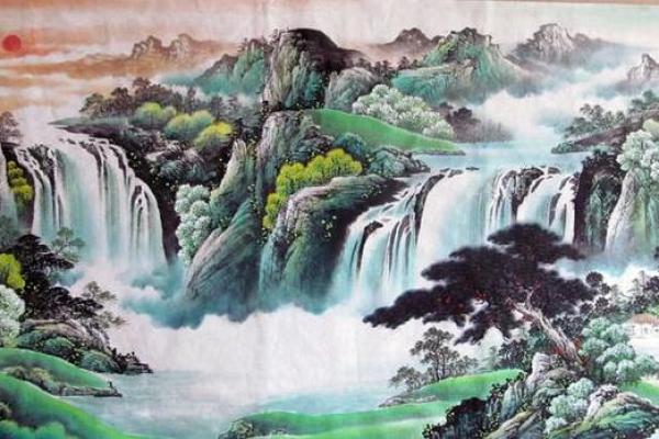 财源滚滚来 招财风水图横幅的摆放位置
