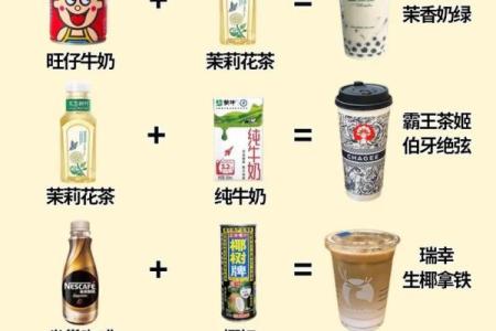不同饮料的名字背后隐藏的文化与创意