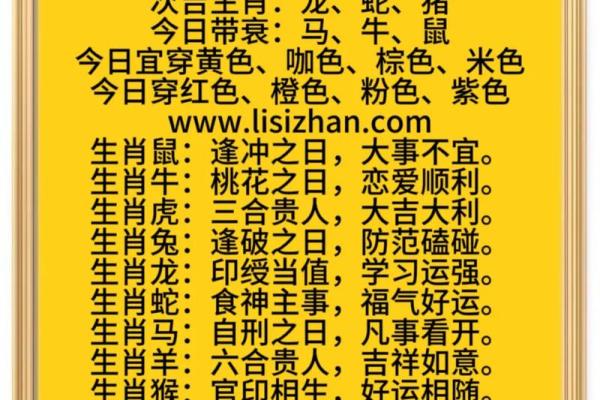 生肖运势大揭秘:今天你的运气如何 生肖运势大揭秘:今天你的运气如何