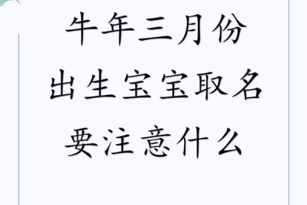 为牛年宝宝起个吉祥名字的五个要点