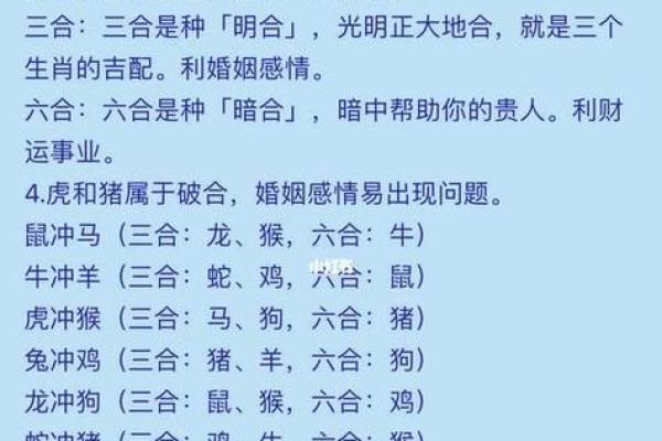 属肖相配的相互影响与生活建议