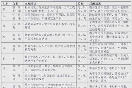 属肖相配的相互影响与生活建议