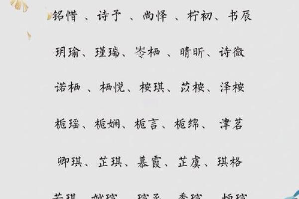 超好听名字大集合,给你灵感与美的享受 超好听名字大集合,给你灵感与美的享受