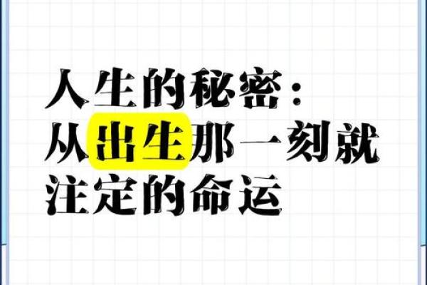 出生命运的秘密揭秘 出生命运的秘密揭秘