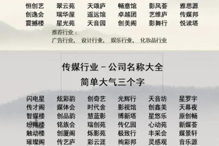 IT公司取名技巧与热门字汇大全