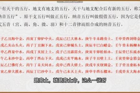 八字纳音算命揭秘：如何通过纳音破解命运密码？