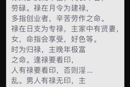 八字带禄的真正含义与人生运势的影响揭秘