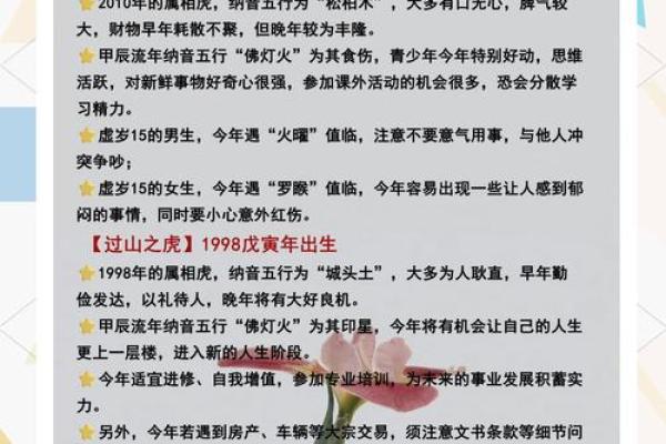 本命年属虎如何进行自我提升 本命年属虎如何进行自我提升