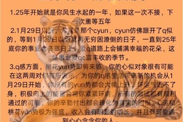 属虎每月运势盘点:各月财运与事业运详解 属虎每月运势盘点:各月财运与事业运详解