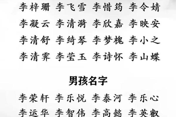 宝宝起名字免费大全，让您的孩子与众不同