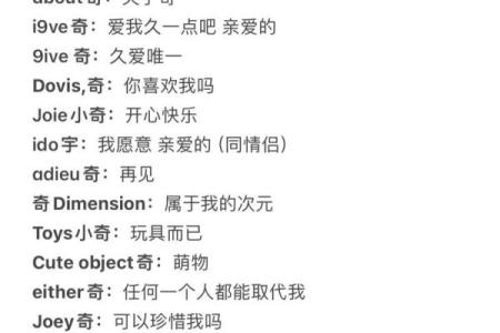 创意十足的手游名字大全，满足你的所有需求