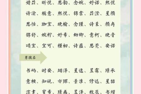 宝宝起名字大全：精选独特寓意名字推荐