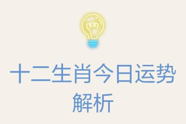 十二生肖今日运势解析:看看你的运气如何 十二生肖今日运势解析:看看你的运气如何