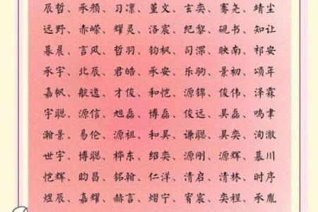 霸气十足又有气质的名字推荐