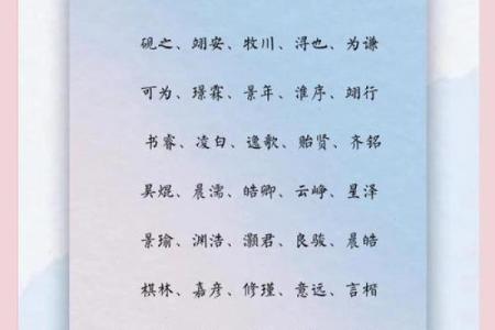 楚姓男孩名字大全，挑选一个有意义的名字
